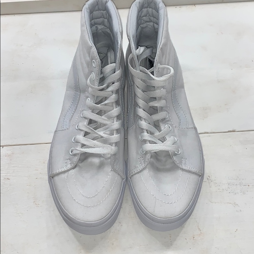 White High Top Old Skool Vans